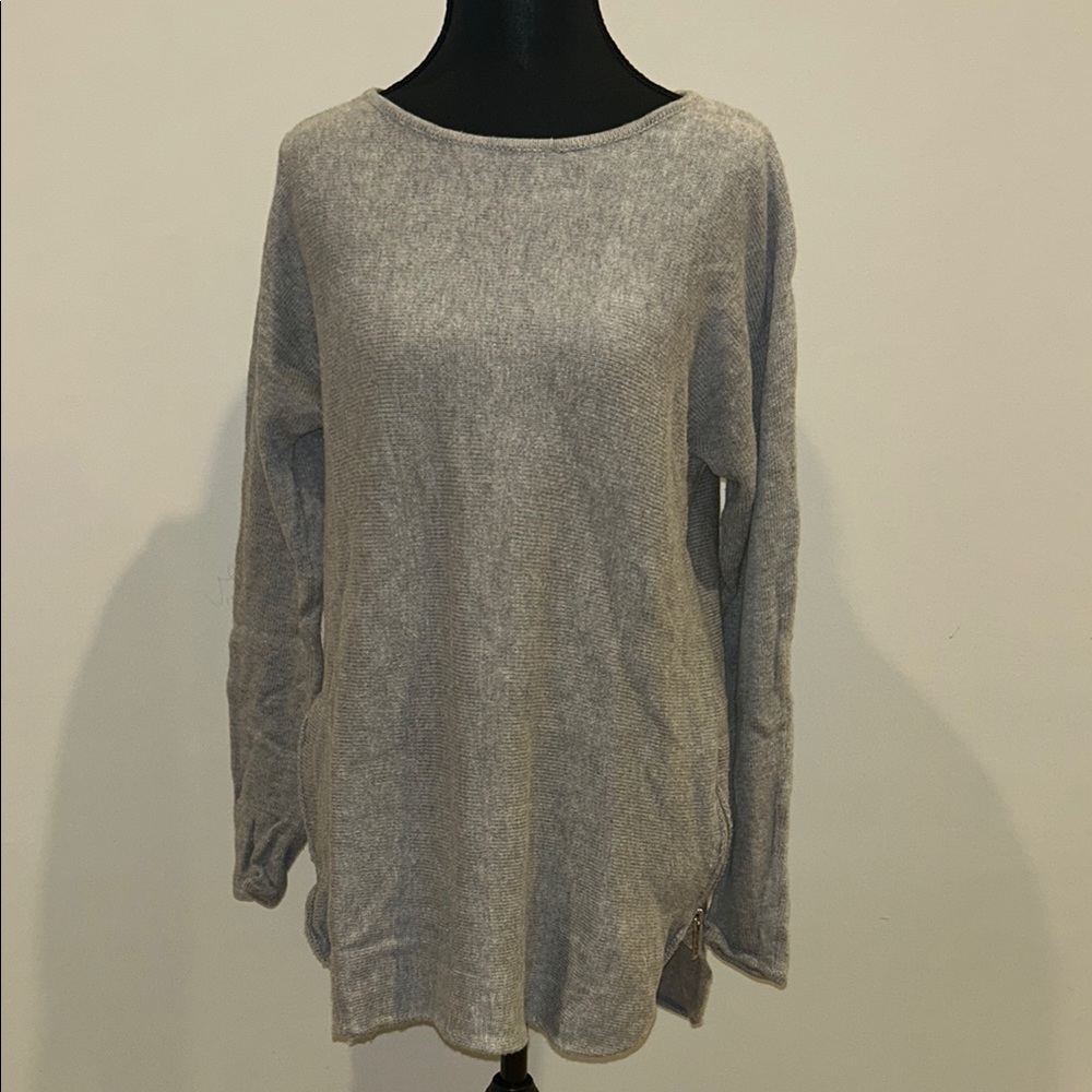 Michael Kors Gray Crew Neck Sweater